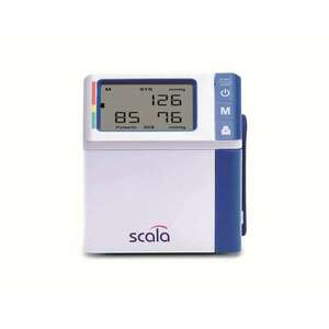 Automatikus digitális csuklós vérnyomásmérő, ultravékony, 2x50 me... kép
