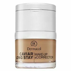Dermacol Caviar Long Stay Make-Up & Corrector hosszantartó make-up és korrektor kaviár kivonattal 5 Cappuccino 30 ml kép