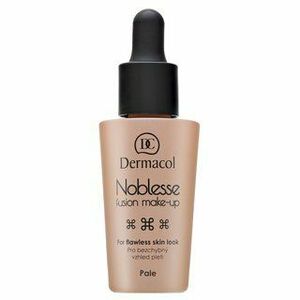 Dermacol Noblesse Fusion Make-Up folyékony make-up az egységes és világosabb arcbőrre 01 Pale 25 ml kép