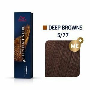 Wella Professionals Koleston Perfect Me+ Deep Browns professzionális permanens hajszín 5/77 60 ml kép