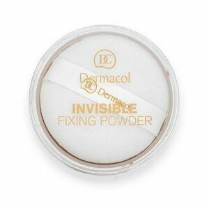 Dermacol Invisible Fixing Powder transparens púder Natural 13 g kép