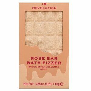 Makeup Revolution Bath Fizzer fürdőgolyó Rose Bar 110 g kép