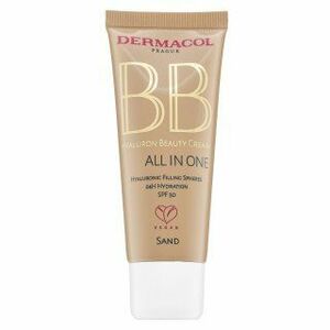 Dermacol All in One Hyaluron Beauty Cream BB krém hidratáló hatású 01 Sand 30 ml kép