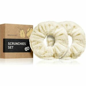 BrushArt Home Salon Towel scrunchie hajgumik Cream kép