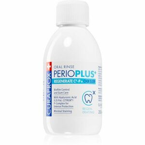 Curaprox Perio Plus+ Regenerate 0.09 CHX szájvíz regeneráló hatással 200 ml kép