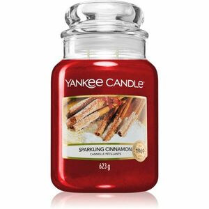 Yankee Candle Sparkling Cinnamon illatgyertya Classic nagy méret 623 g kép