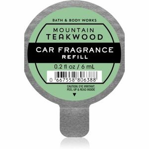 Bath & Body Works Mountain Teakwood illat autóba utántöltő 6 ml kép