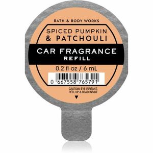 Bath & Body Works Spiced Pumpkin & Patchouli illat autóba utántöltő 6 ml kép