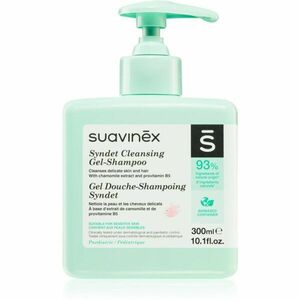 Suavinex Syndet Cleansing Gel-Shampoo sampon gyermekeknek 2 az 1-ben 300 ml kép