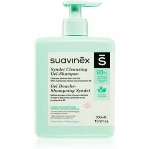 Suavinex Syndet Cleansing Gel-Shampoo sampon gyermekeknek 2 az 1-ben 500 ml kép