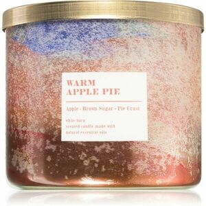 Bath & Body Works Warm Apple Pie illatgyertya 411 g kép