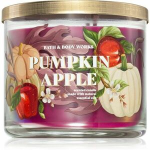 Bath & Body Works Pumpkin Apple illatgyertya 411 g kép