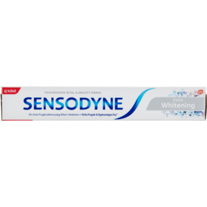 Sensodyne Extra Whitening Fluoridos Fogkrém 75 ml kép