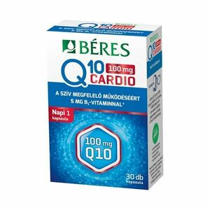 Béres Pharmaceuticals Koenzim Q10 100 mg étrendkiegészítő kapszula 30 db kép