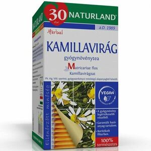 Naturland filteres kamillavirág tea 25 db kép