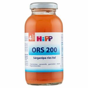 HiPP ORS 200 sárgarépa-rizs ital (4 hónapos kortól) 200 ml kép