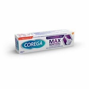 Corega Max kontroll műfogsorrögzítő krém 40 g kép
