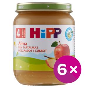 HiPP BIO alma gyümölcsdesszert (4 hónapos kortól) 6x125 g kép