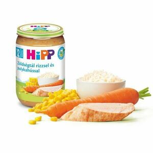 HiPP Zöldségtál rizzsel és pulykahússal 220 g kép