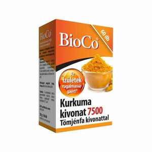 BioCo Kurkuma kivonat 7500 tömjénfa kivonattal 60 db kép