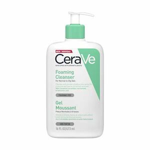 CeraVe tisztító habzó gél normál és zsíros bőrre 473 ml kép