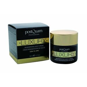 PostQuam Professional Luxus arany luxus regeneráló éjszakai krém 1% arany 50 ml kép