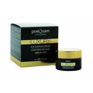 PostQuam Professional Luxus arany luxus emelő hidratáló szemkrém 1% arany 15 ml kép