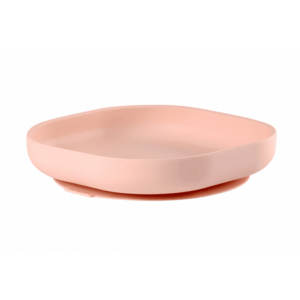 Beaba Szilikonlemez rózsaszín szívó csészével kép