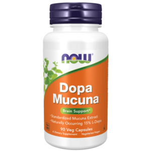 Now Foods Dopa Mucuna 800 mg/120 mg 90 kapszula kép