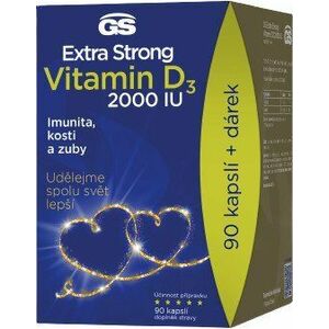 GS Extra Strong D3-vitamin 2000 IU 90 kapszula kép