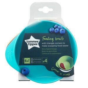 Tommee Tippee Feeding bowls etetőtálkák 6M+ (többszínű) kép
