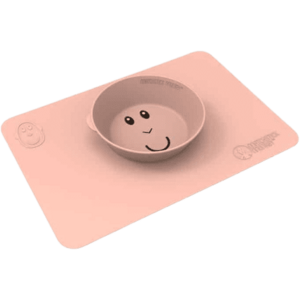 Matchstick Monkey Anti -slip szilikon pad tálral, rózsaszín 2 db kép
