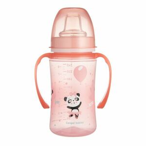 Canpol babies Gyakorló pohár Exotic Animals - rózsaszín 240 ml kép