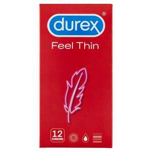 Durex Feel Thin Óvszer 12db kép