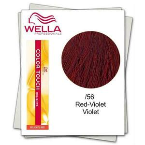 Féltartós hajfesték, ammóniamentes - Wella Professionals Color Touch Relights Red árnyalat /56 kép