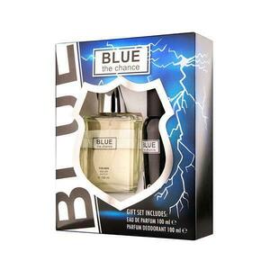 Ajándékcsomag férfiaknak Blue the chance - Eau de Parfum 100 ml + Parfum Deodorant 100 ml kép