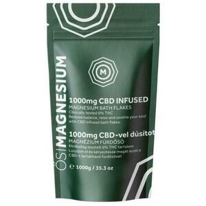 CBD Infúziós Fürdőpehely - OsiMagnesium 1000 mg CBD Infused Magnesium Bath Flakes, 1000 g kép
