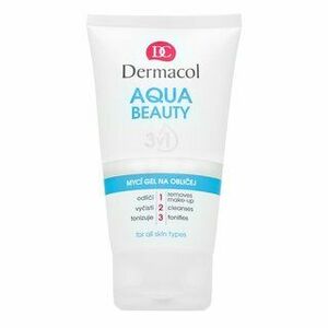Dermacol Aqua Beauty 3in1 Face Cleansing Gel tisztító gél arcra 150 ml kép