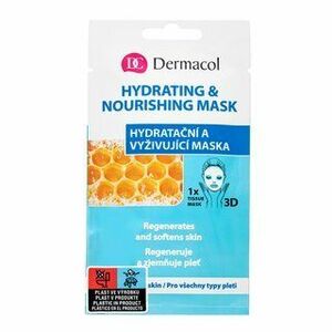 Dermacol Hydrating & Nourishing Mask gézmaszk hidratáló hatású 15 ml kép