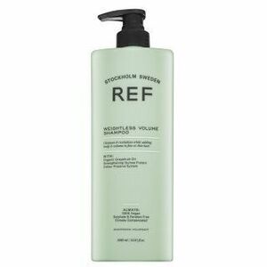 REF Weightless Volume Shampoo sampon vékony szálú volumen nélküli hajra 1000 ml kép
