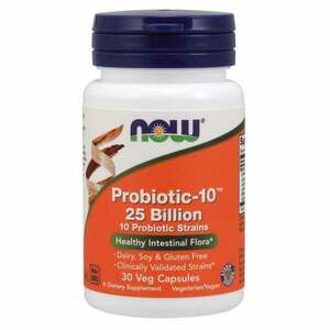 Probiotic -10™ - NOW Foods kép