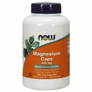 Magnézium 400 mg - NOW Foods kép