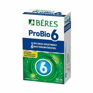 Béres Pharmaceuticals Probio 6 kapszula 30 db kép