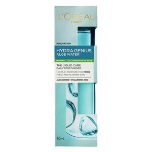 L'Oréal Paris Hydra Genius hidratáló arcápoló normál és vegyes bőrre 70 ml kép