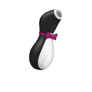 Satisfyer Pro Penguin Next - akkus, vízálló csiklóizgató (fekete-fehér) kép