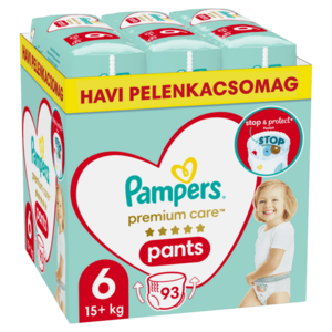 Pampers Premium Care Pants bugyipelenka 6, 15kg+, 93 db kép