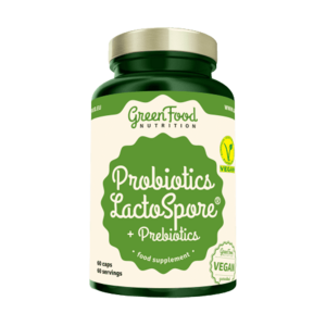 GreenFood Nutrition Probiotikumok LactoSpore® + Prebiotikumok 60 kapszula kép