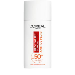 L'Oréal Paris Revitalift Clinical nappali anti-UV fluid nagyon magas SPF50+ és C-vitamin védelem 50 ml kép