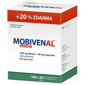Mobivenal Micro étrend-kiegészítő tabletta 120 db kép