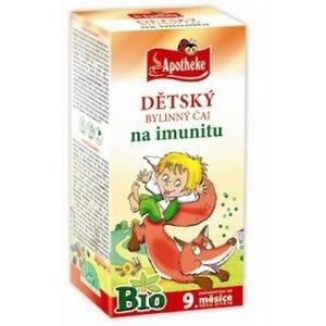 Apotheke Bio baba gyógynövény tea immunitás érdekében, 20 x 1.5 g kép